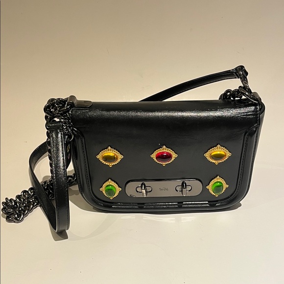 Coach swagger bag with jewels - Picture 2 of 11